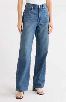 Shea High Waist Full Straight Leg Jeans