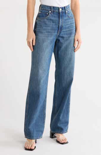 Shea High Waist Full Straight Leg Jeans