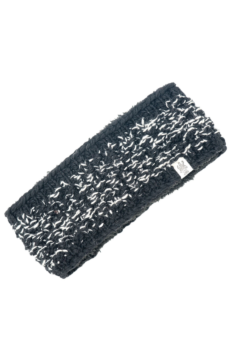 Nirvanna Designs Aurora Headband, Main, color, Black