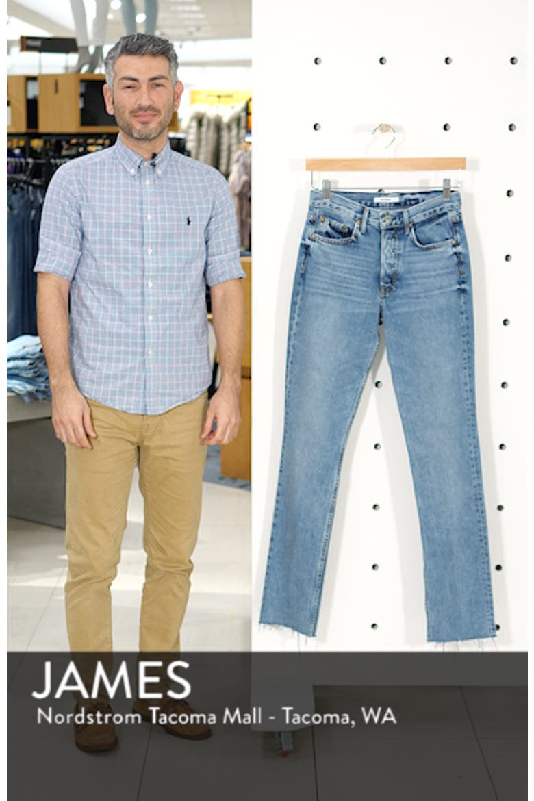 Addison Split Hem Boot Leg Jeans video