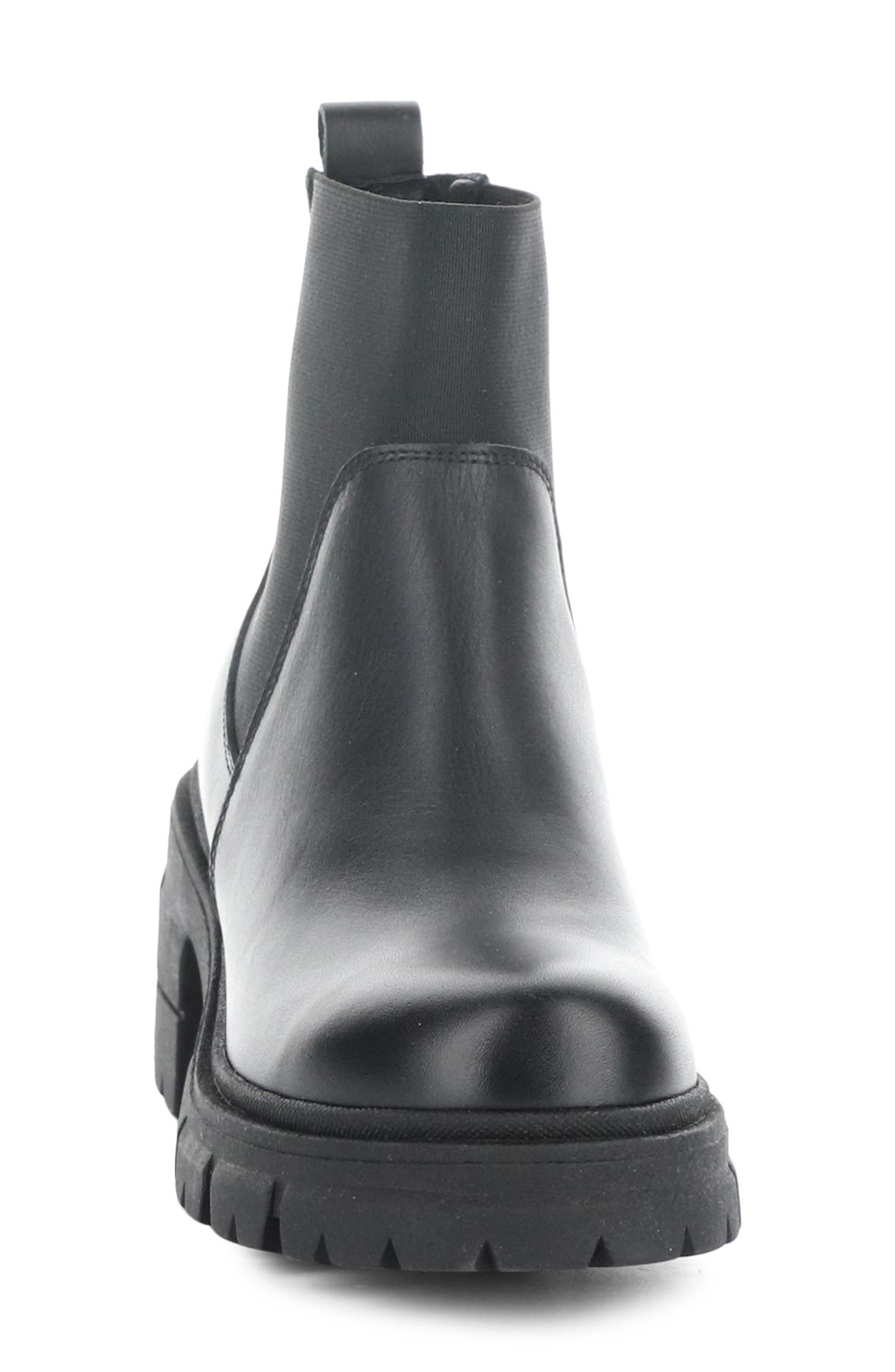 Bos. & Co. Bianc Lug Sole Chelsea Boot, Alternate, color, Black Feel/ Elastic