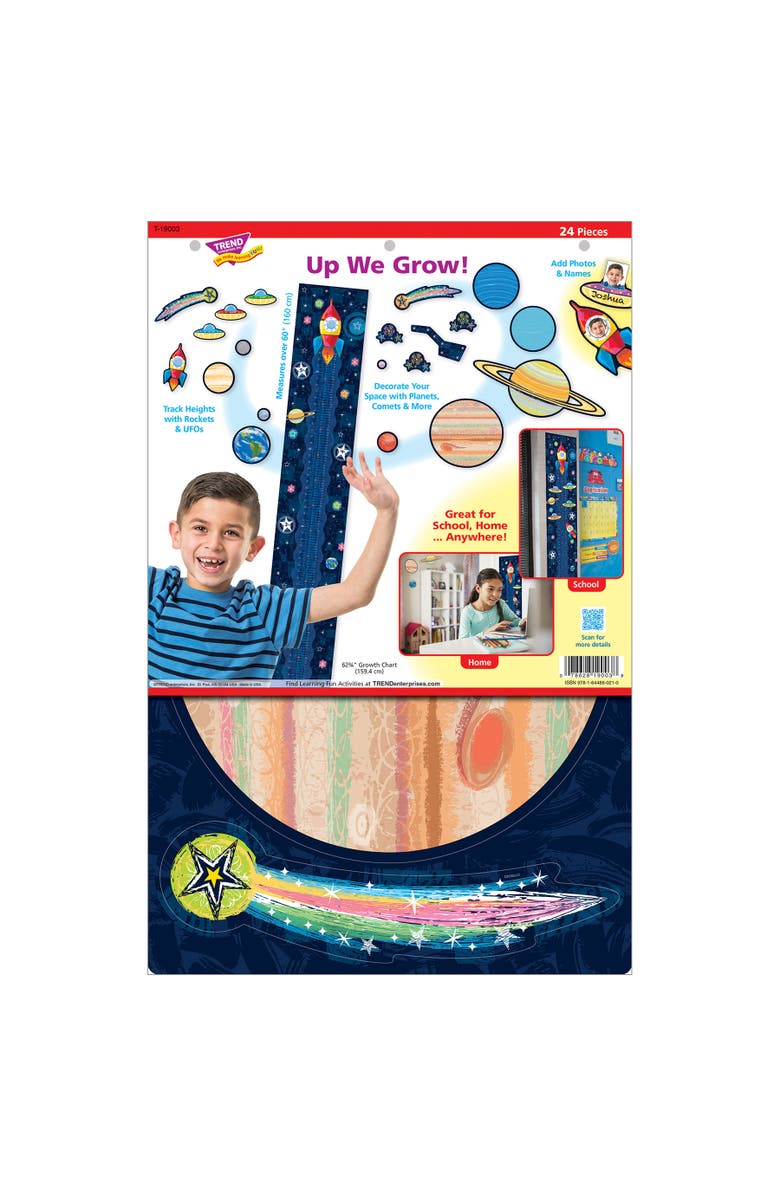 TREND Enterprises Up We Grow Wipe Off Learning Set, 24 Pieces, Alternate, color, Multicolored