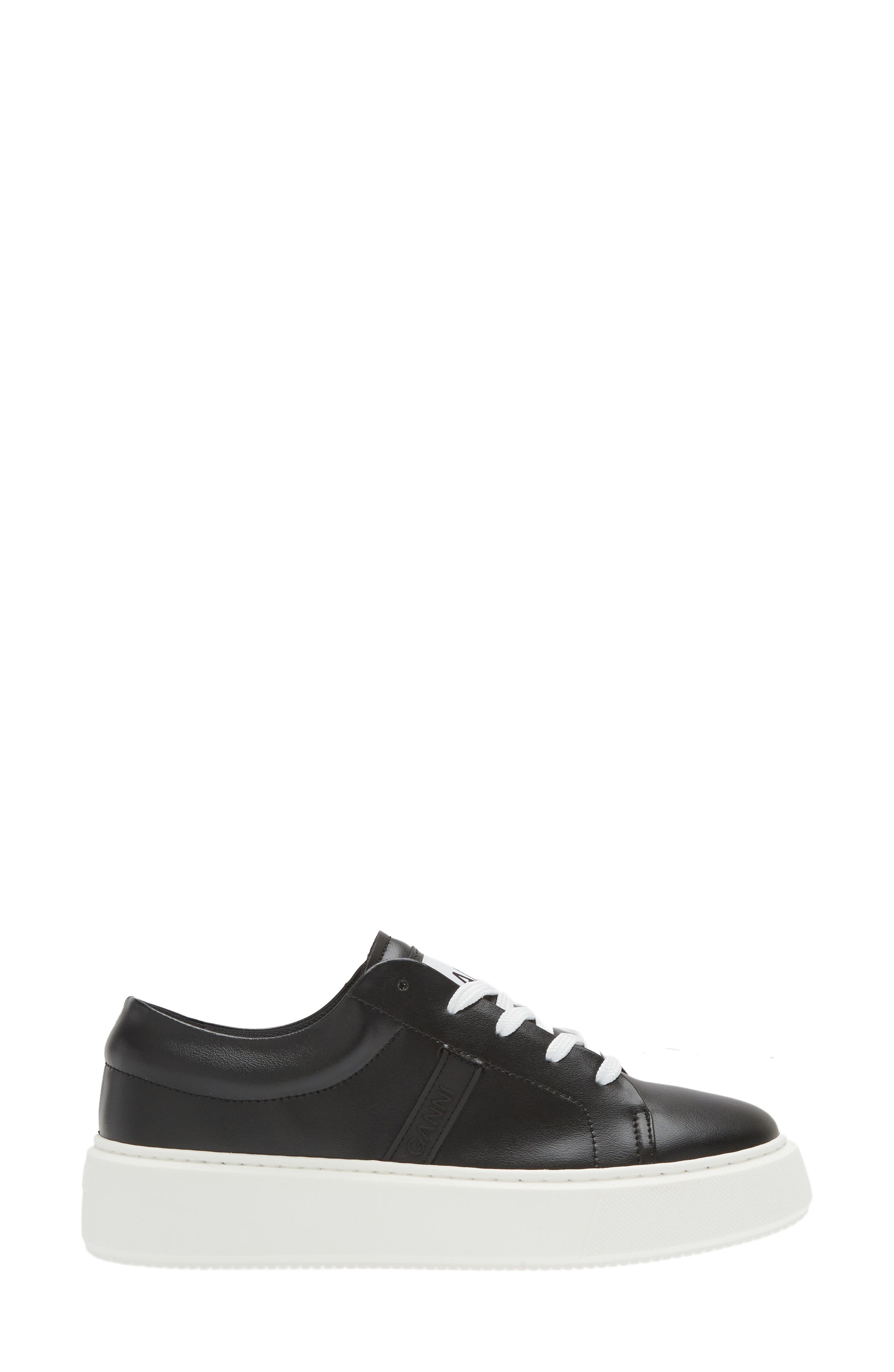Ganni Platform Sneaker, Alternate, color, 