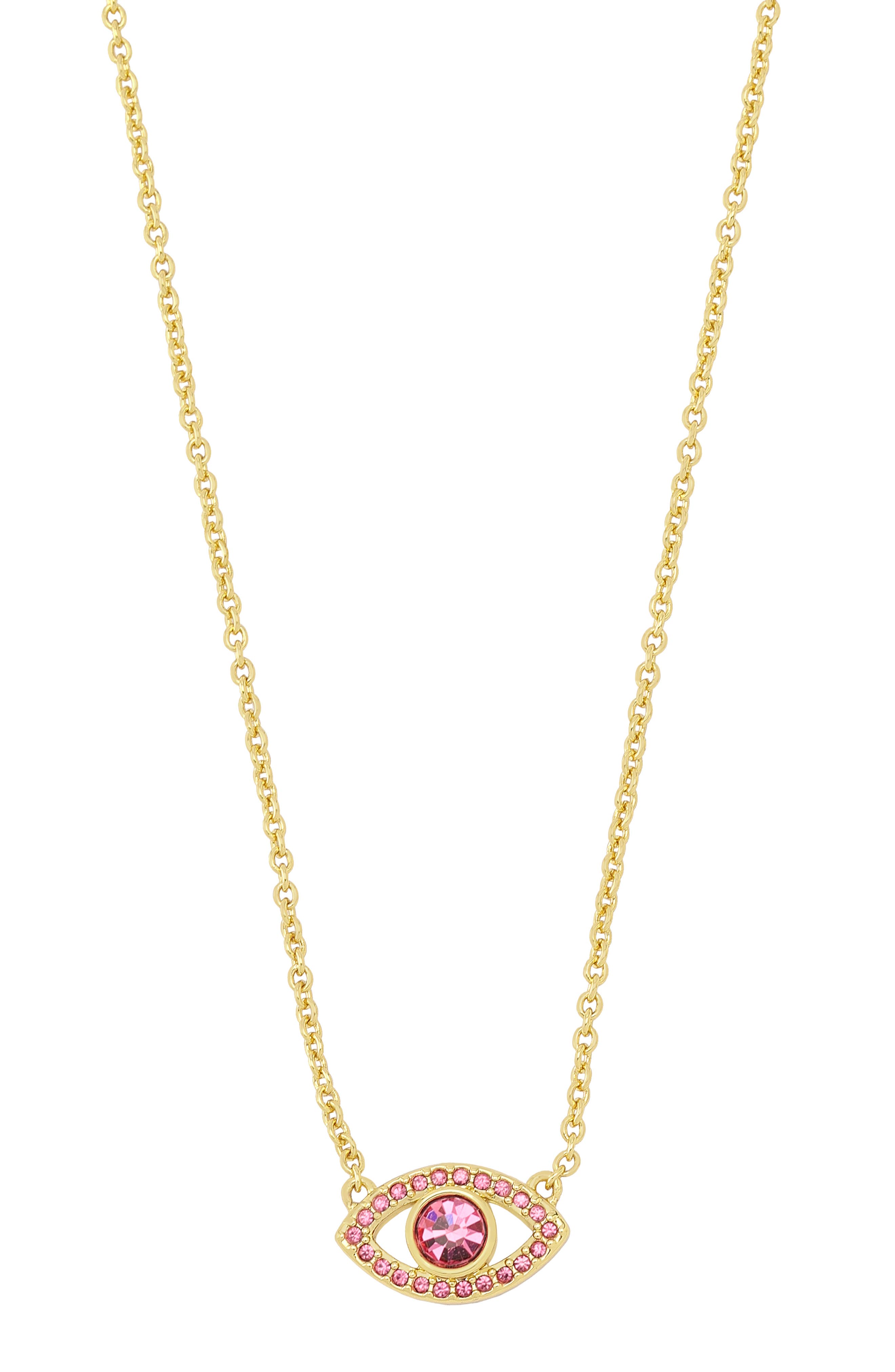 Kurt Geiger London Pavé Evil Eye Pendant
