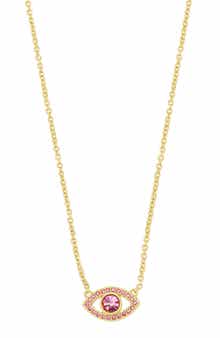 Kurt Geiger London Pavé Evil Eye Pendant
