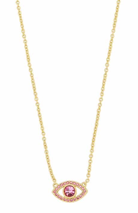 Kurt Geiger London Pavé Evil Eye Pendant