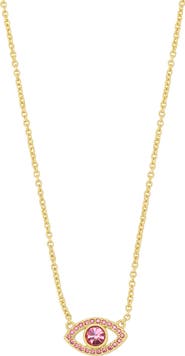 Kurt Geiger London Pavé Evil Eye Pendant