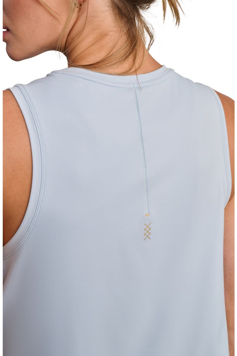 Serene Crop Performance Tank, Alternate, color, FROST BLUE