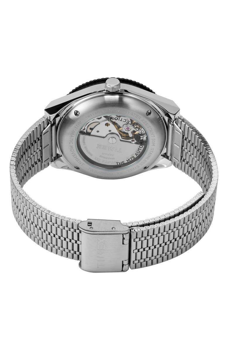 NN07 x Timex M79 Limited Edition Automatic Mesh Strap Watch, 40mm, Alternate, color, 