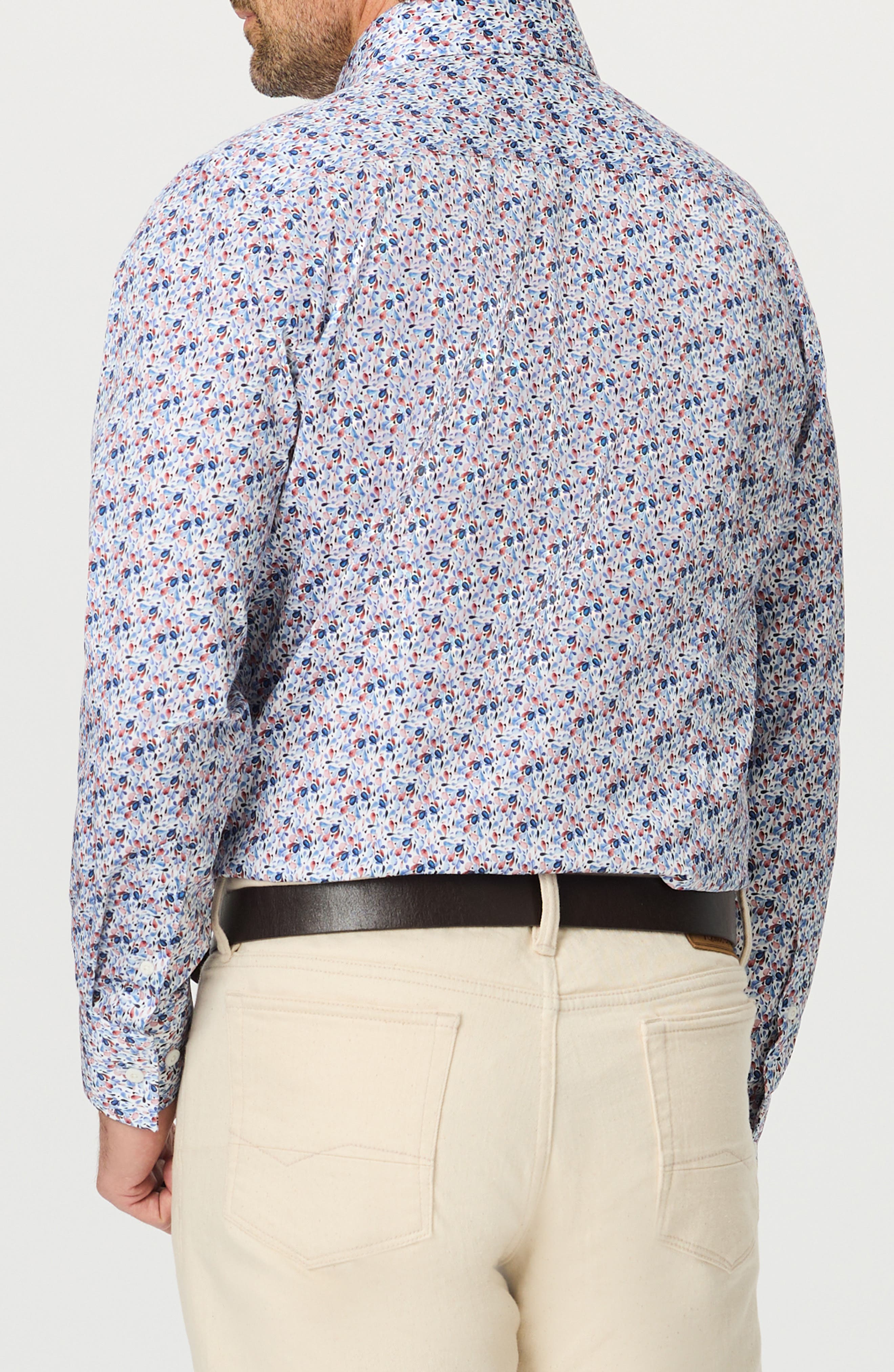 Mackney Floral Cotton Button-Up Shirt - image 2