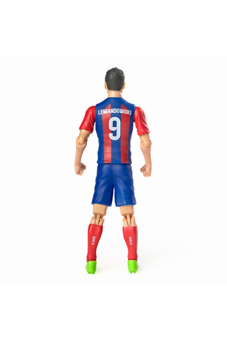 SOCKERS FC Barcelona Robert Lewandowski 8" Collectible Soccer Action Figure, Alternate, color, Blue