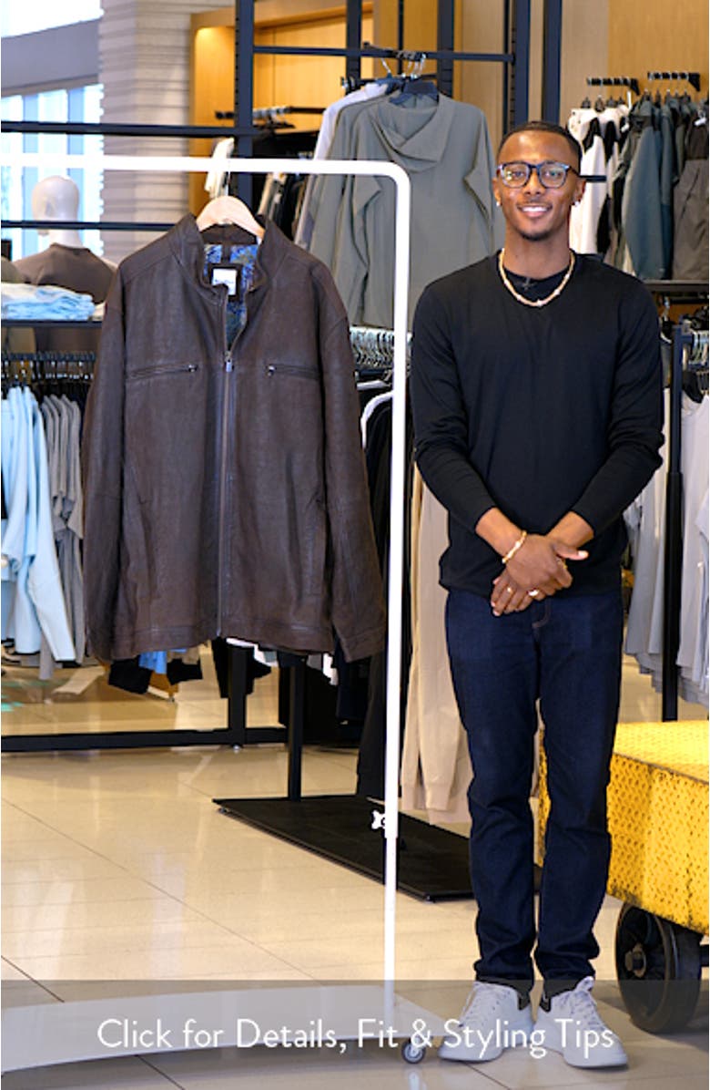 Highland Rocker Leather Jacket, sales video thumbnail