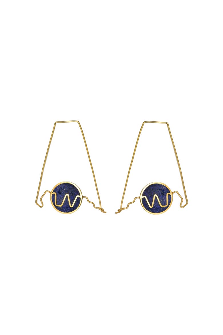 Kapisa Hoops, Main, color, Gold