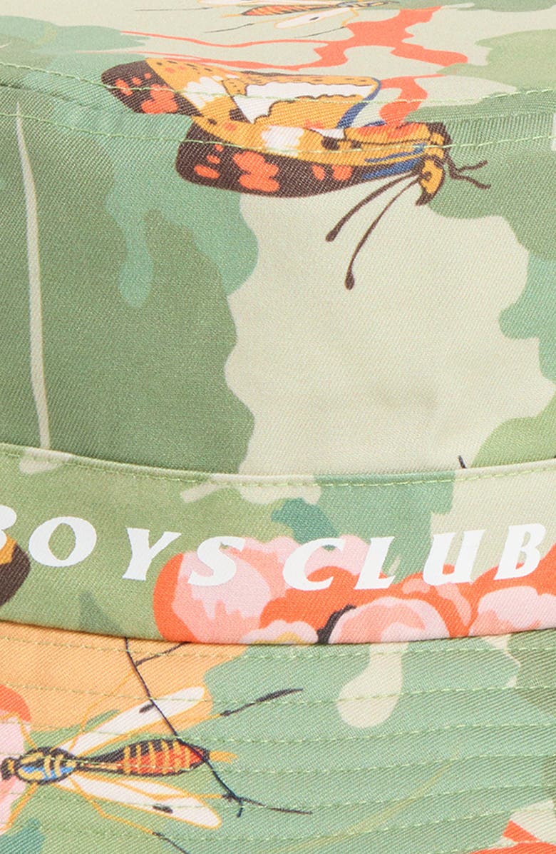 Billionaire Boys Club Insect Camo Cotton Bucket Hat, Alternate, color, Pale Marigold