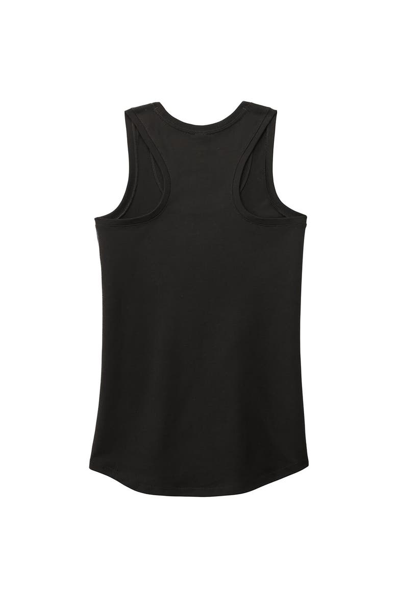 Women's 23XI Racing  Black Bubba Wallace Racer Back Tri-Blend Tank Top, Alternate, color, Black