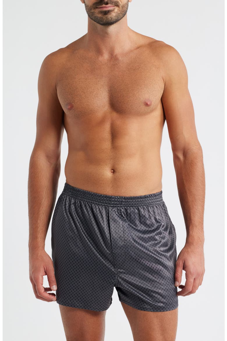 Dreams of Satin Boxers, Main, color, BLACK