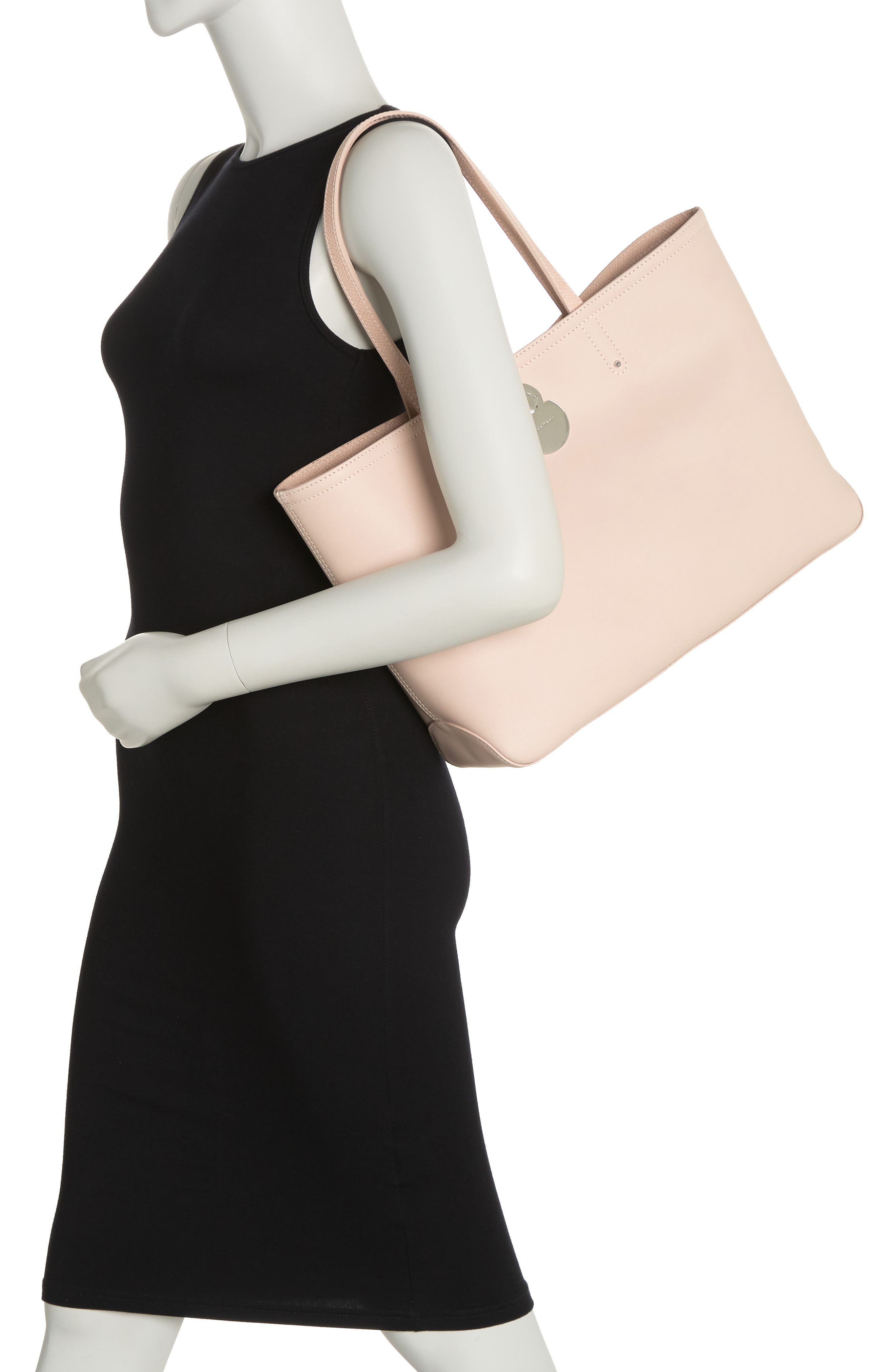 Longchamp Medium Shoulder Tote Bag, Alternate, color, 