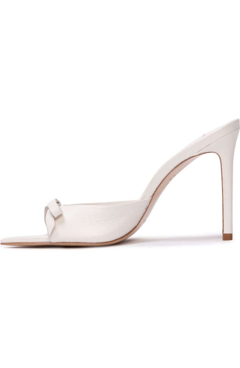 BLACK SUEDE STUDIO Brea Pointed Toe Sandal, Alternate, color, Coconut Buffed Nappa