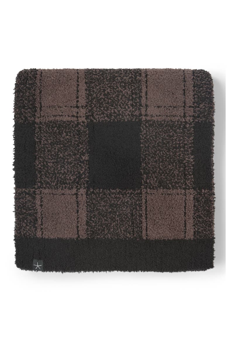 Buffalo Plaid Scarf, Alternate, color, UMBER MULTI