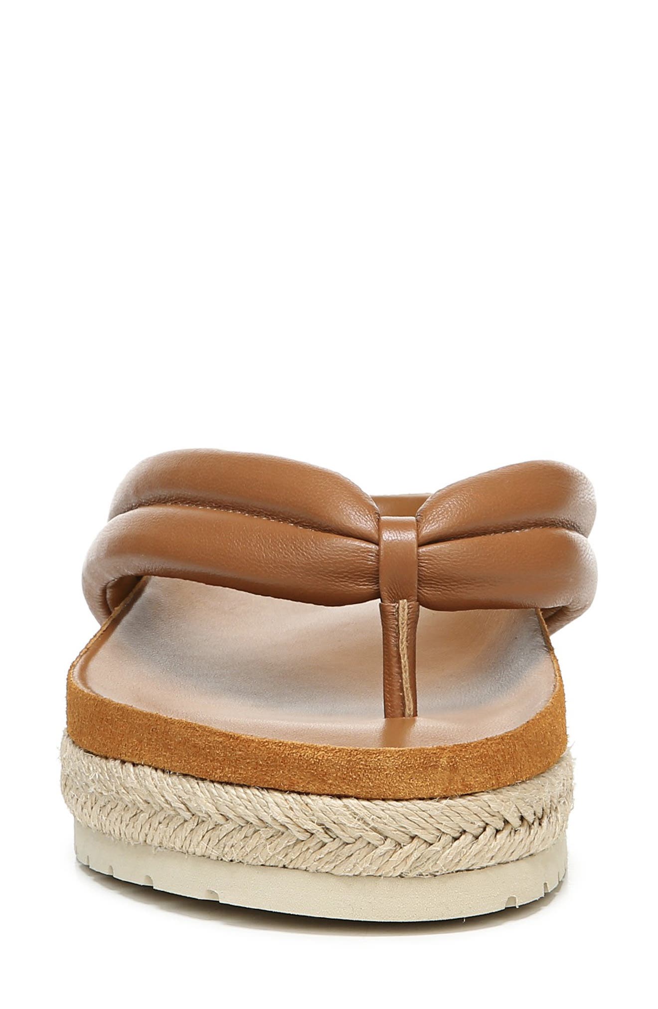Forest Espadrille Flip Flop, Alternate, color, CUOIO