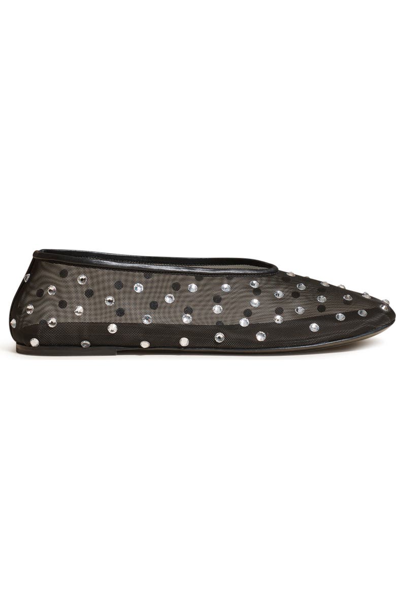 Khaite The Marcy Crystal Flat, Alternate, color,