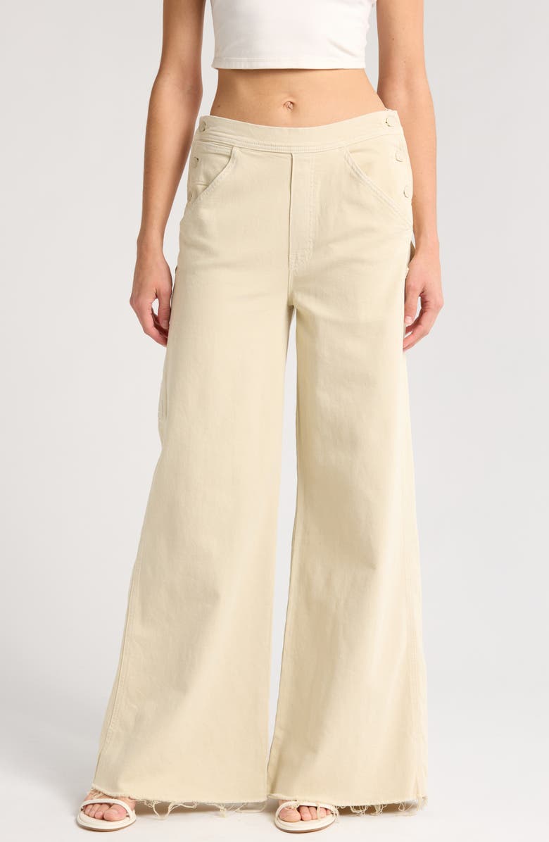 MOTHER The Main Snail Sneak Fray Pants, Main, color, 