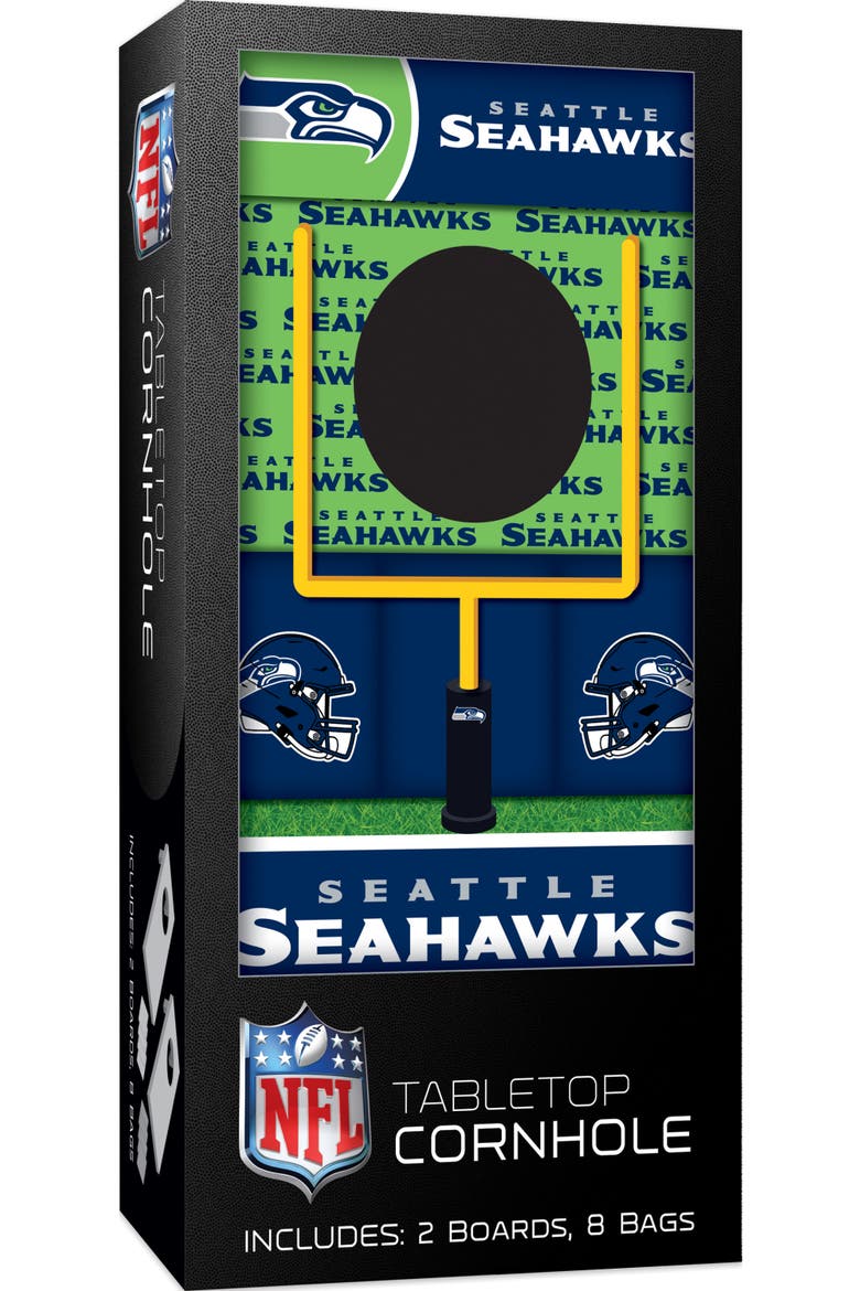 Seattle Seahawks NFL Tabletop Cornhole, Main, color, Multicolor