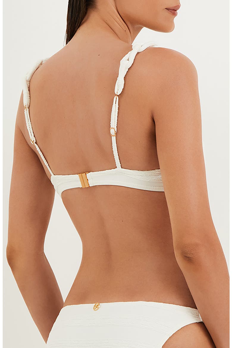 Leanne Nissi Underwire Bikini Top, Alternate, color, WHITE