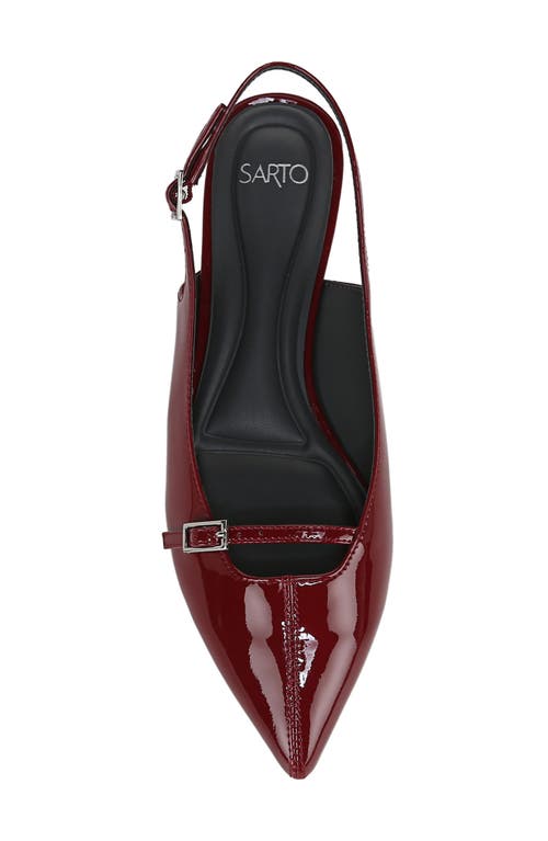 SARTO BY FRANCO SARTO SARTO BY FRANCO SARTO EMMA POINTED TOE SLINGBACK FLAT 