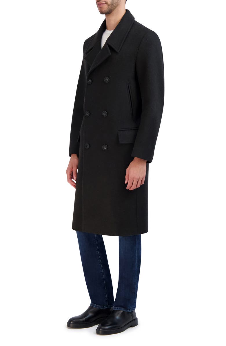 Cole Haan Stretch Longline Peacoat, Alternate, color,