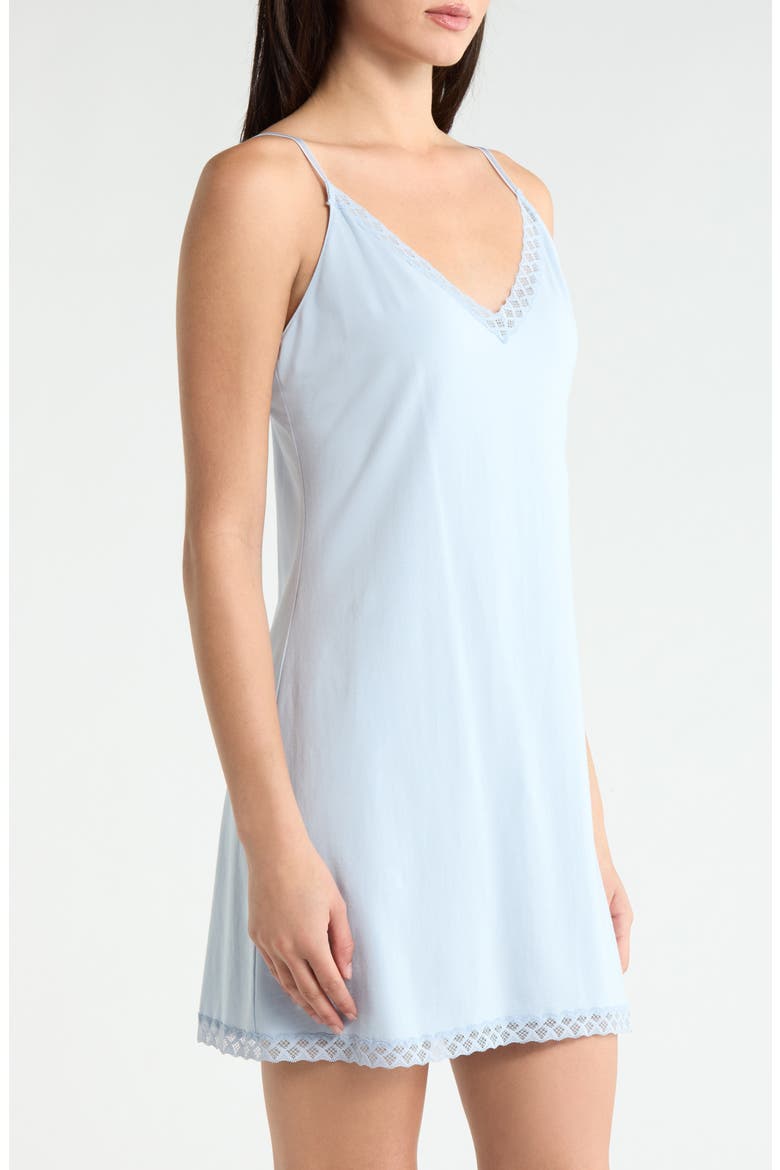 True Bliss Jersey Nightgown, Alternate, color, BLUE MIST
