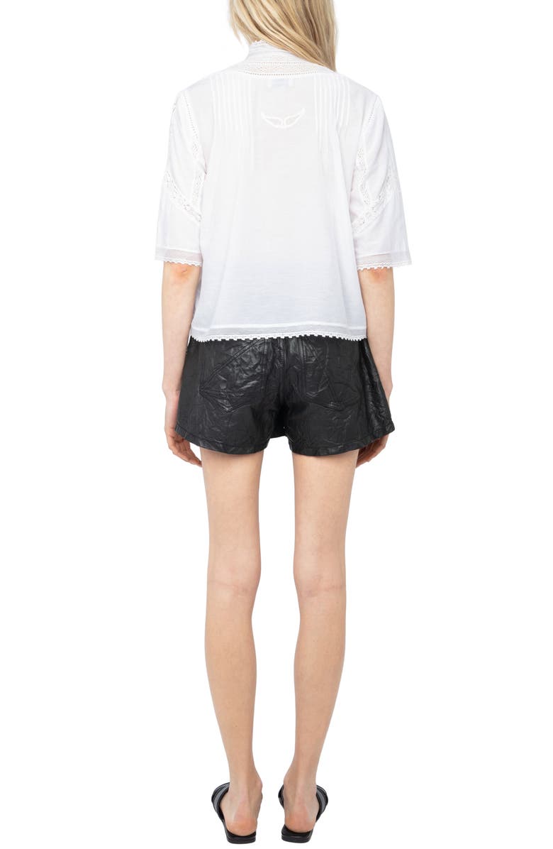 Zadig & Voltaire Tanos Tomboy Button-Up Shirt, Alternate, color, Judo