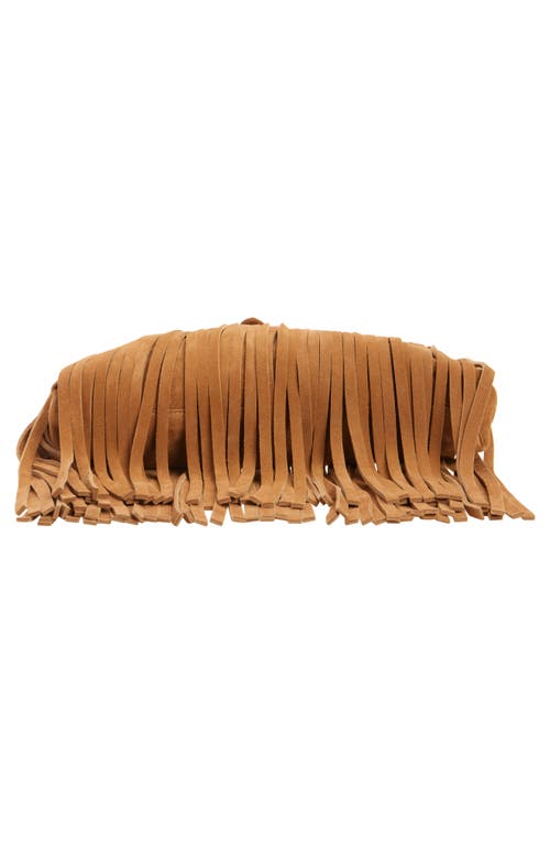 Reformation Ivy Tote Bag Bracco Suede In Brown