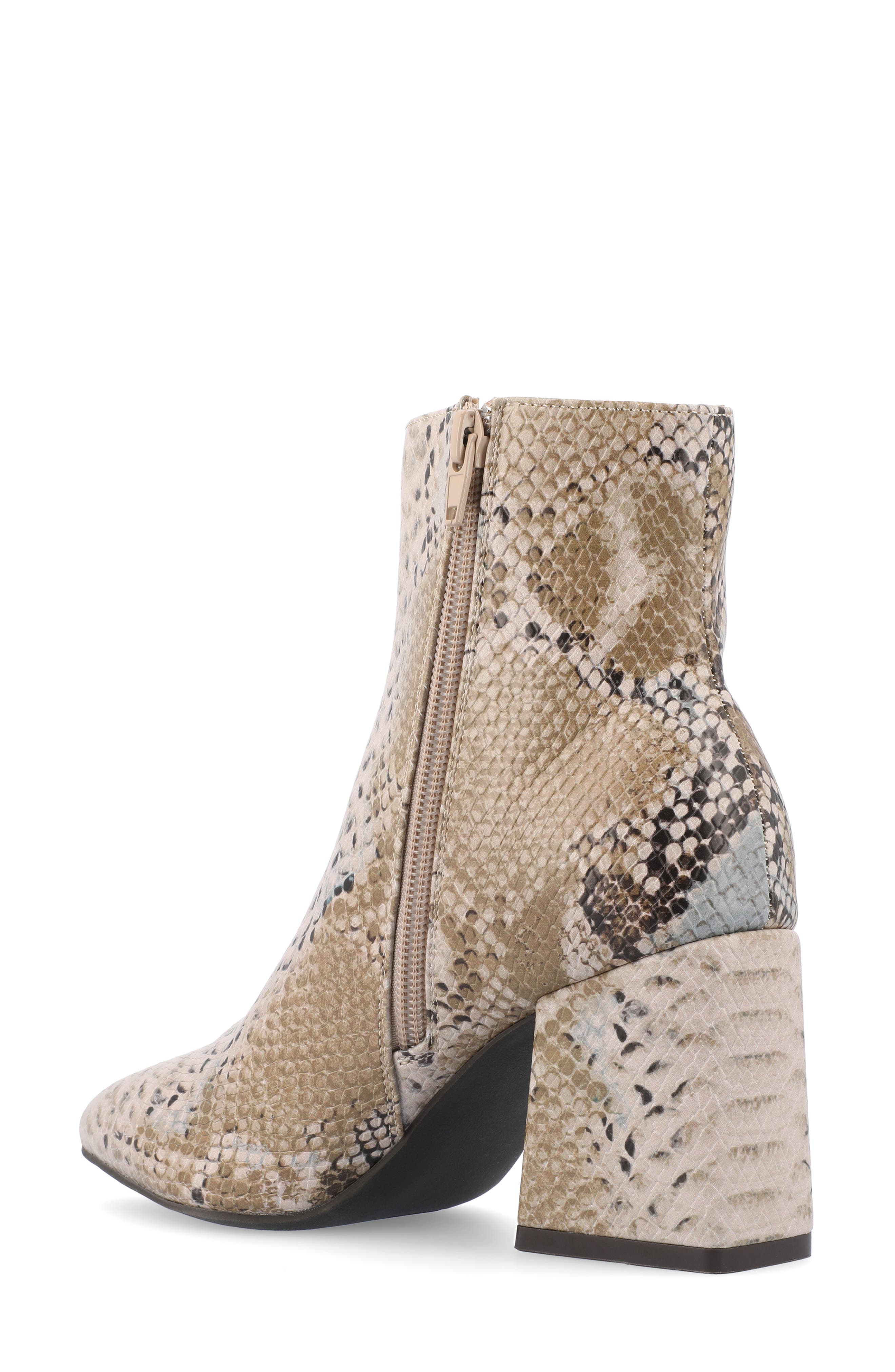 Journee Collection Sorren Boot, Alternate, color, Snake