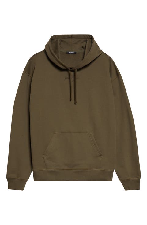 Paris Embroidered Cotton Hoodie