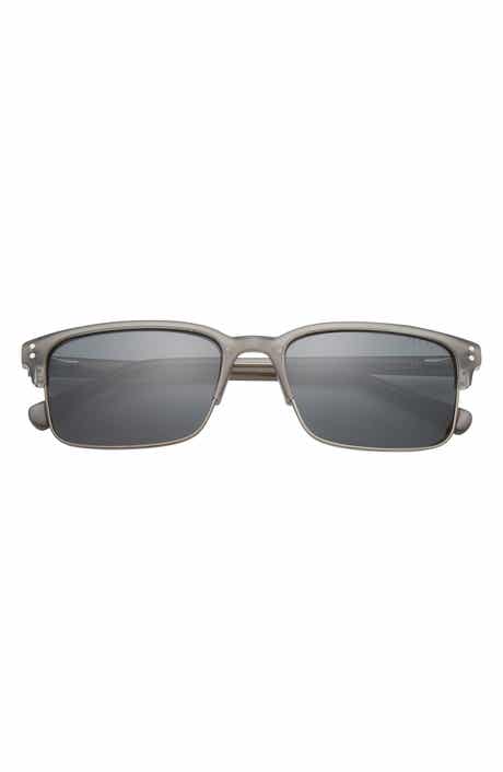 Ted Baker London 55mm Polarized Square Sunglasses