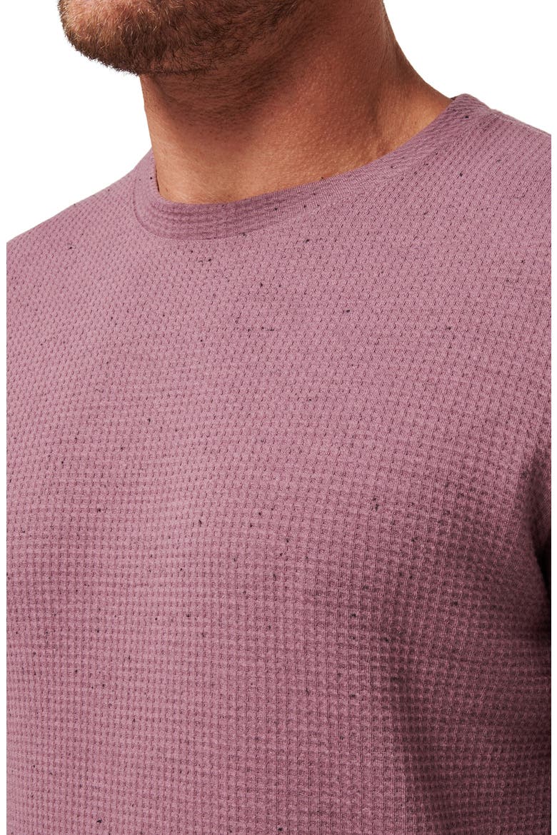 Cloud Waffle Crewneck Tee, Alternate, color, FLINT