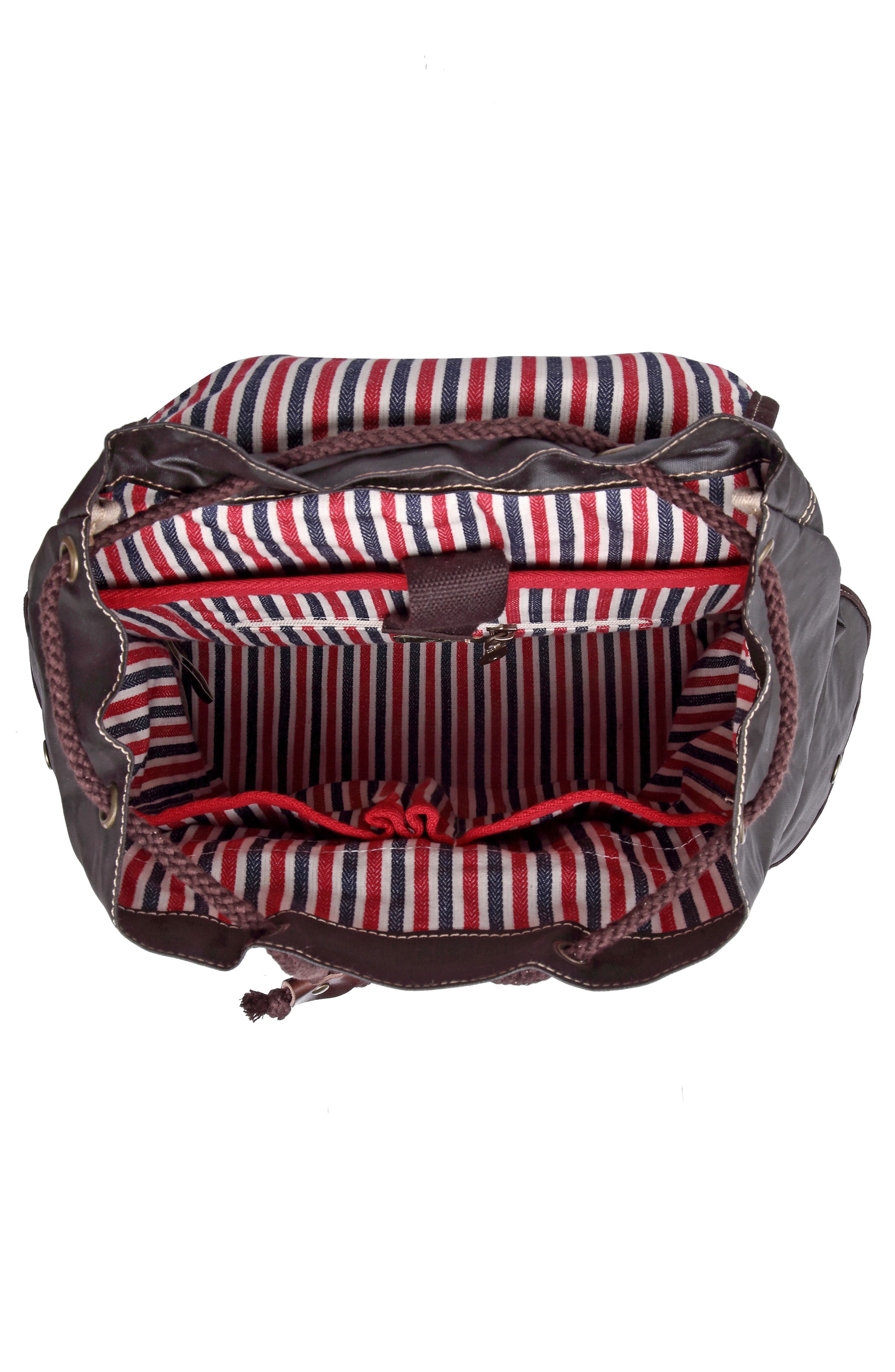 THE SAME DIRECTION Dolphin Studded Backpack, Alternate, color, 