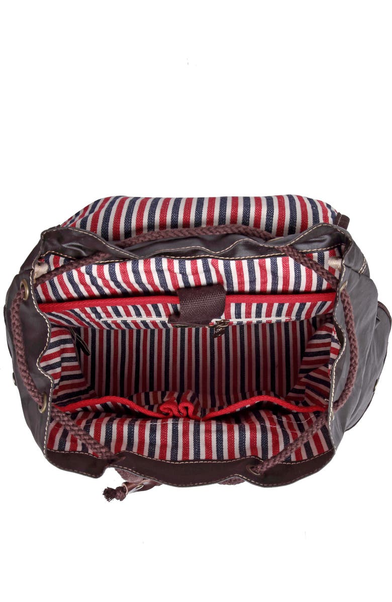 THE SAME DIRECTION Dolphin Studded Backpack, Alternate, color,