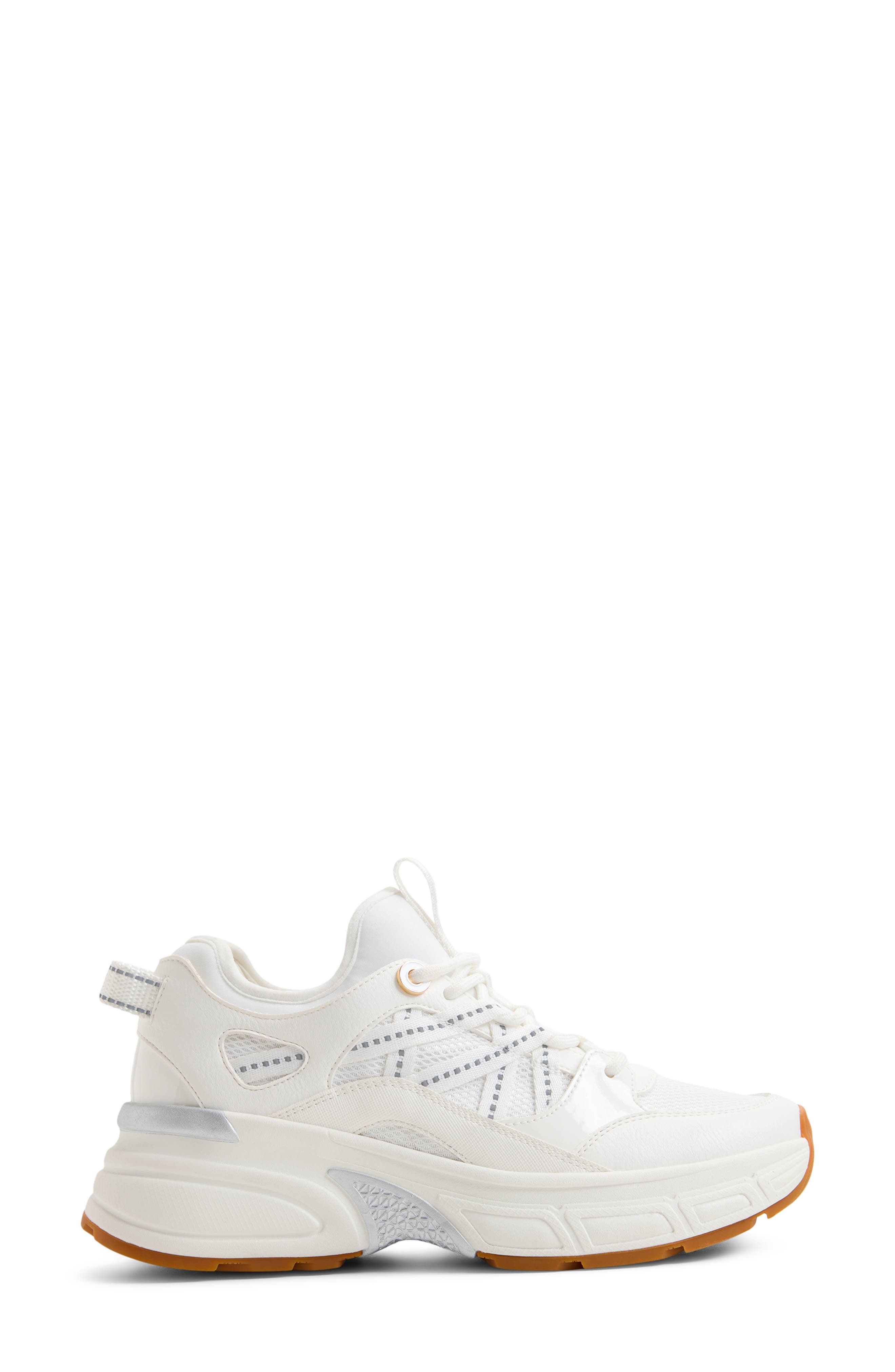 ALDO Haddey Sneaker, Alternate, color, White