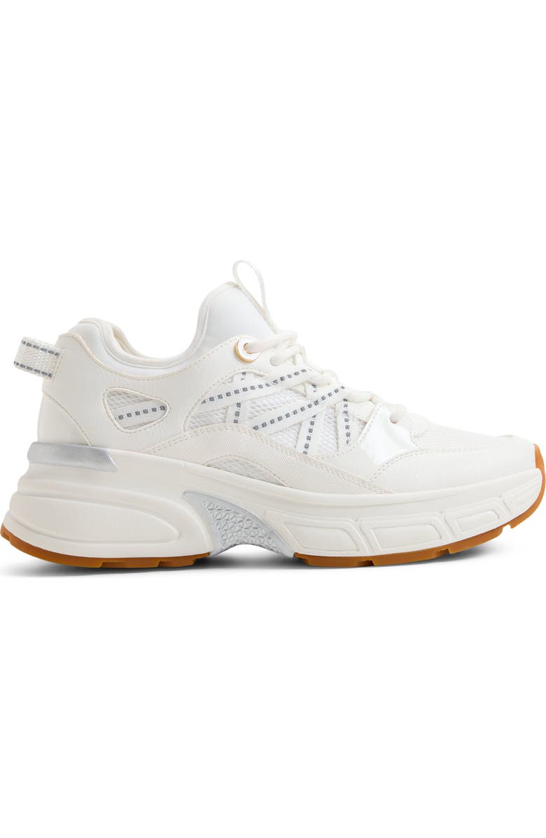 ALDO Haddey Sneaker, Alternate, color, White