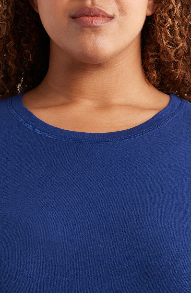 Eileen Fisher Organic Cotton Maxi Dress, Alternate, color, Deep Dive