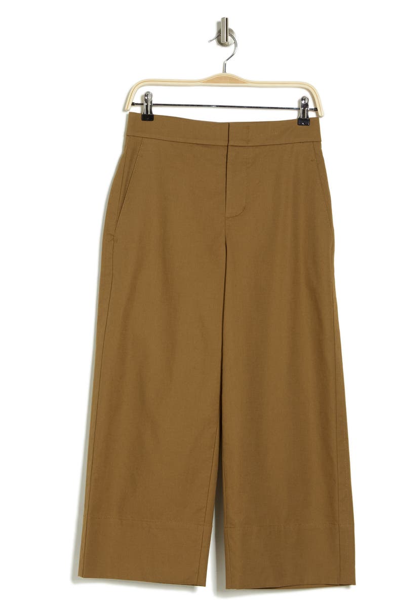 Vince Pleat Crop Wide Leg Pants, Alternate, color, 