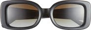 COACH 51mm Rectangle Sunglasses