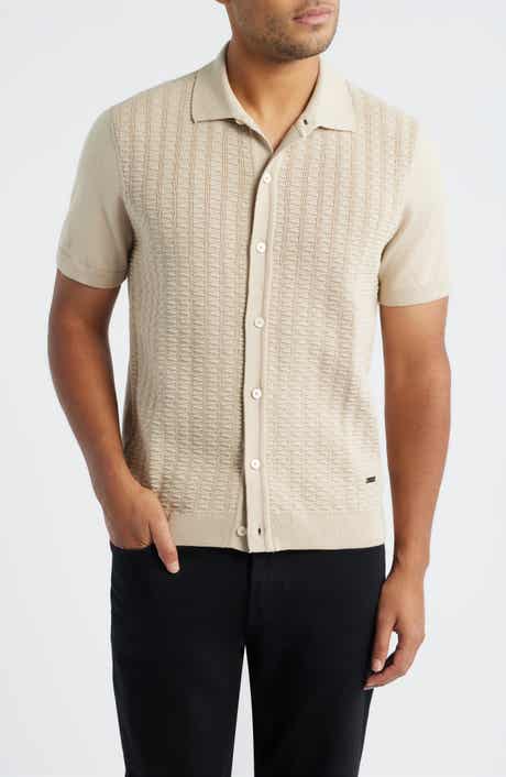 Bugatchi Short Sleeve Cardigan
