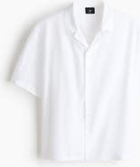 H&M Relaxed Fit Linen Resort Shirt