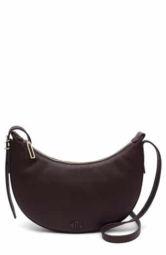 New Amsterdam Leatherworks Silas Crescent Crossbody Bag