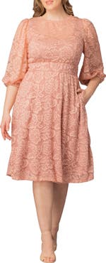 Kiyonna Hepburn Lace Cocktail Dress
