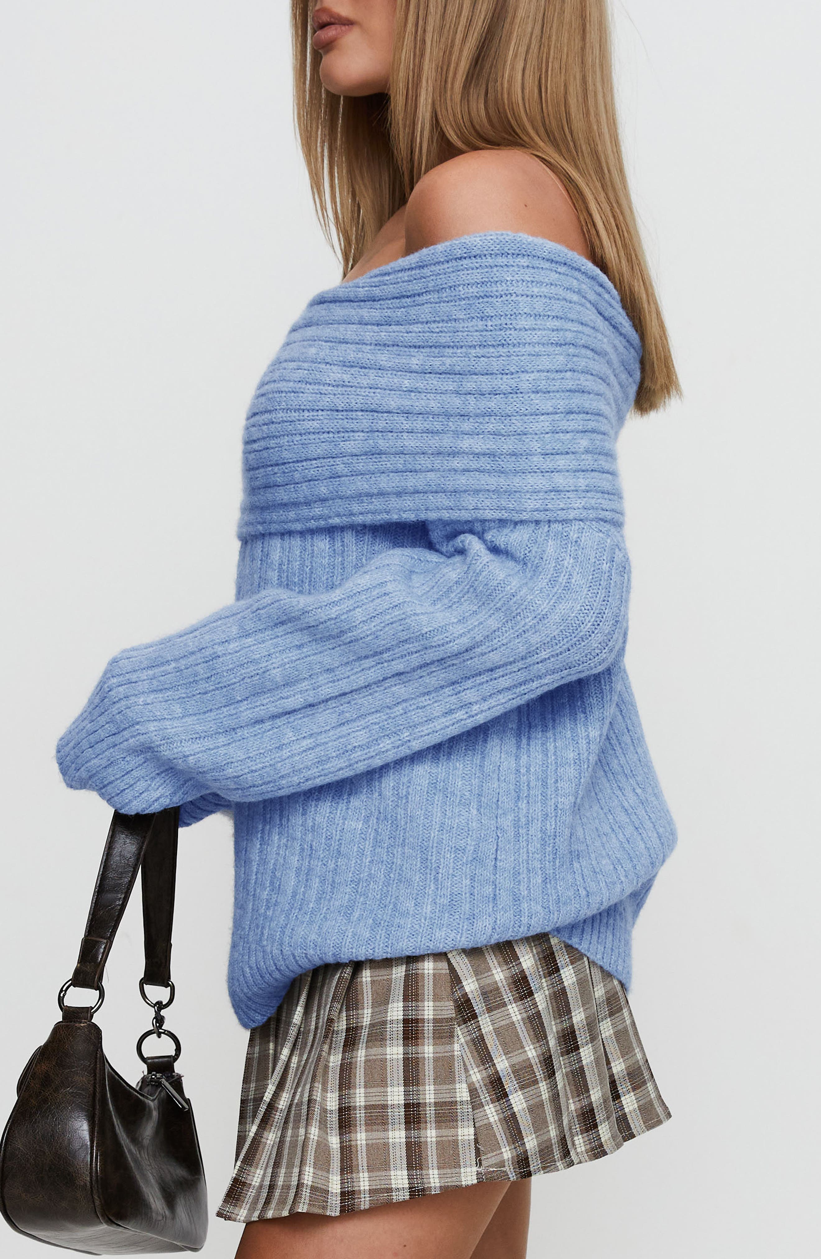 Princess Polly Snowie Off the Shoulder Sweater | Nordstromrack