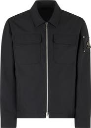 Moose Knuckles Jacques Water Repellent Shirt Jacket